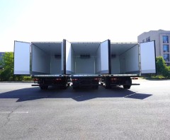 出口欧洲陕汽冷藏车