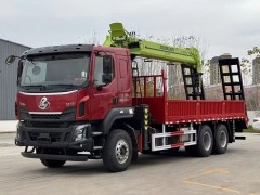 8x4 truck-mounted crane