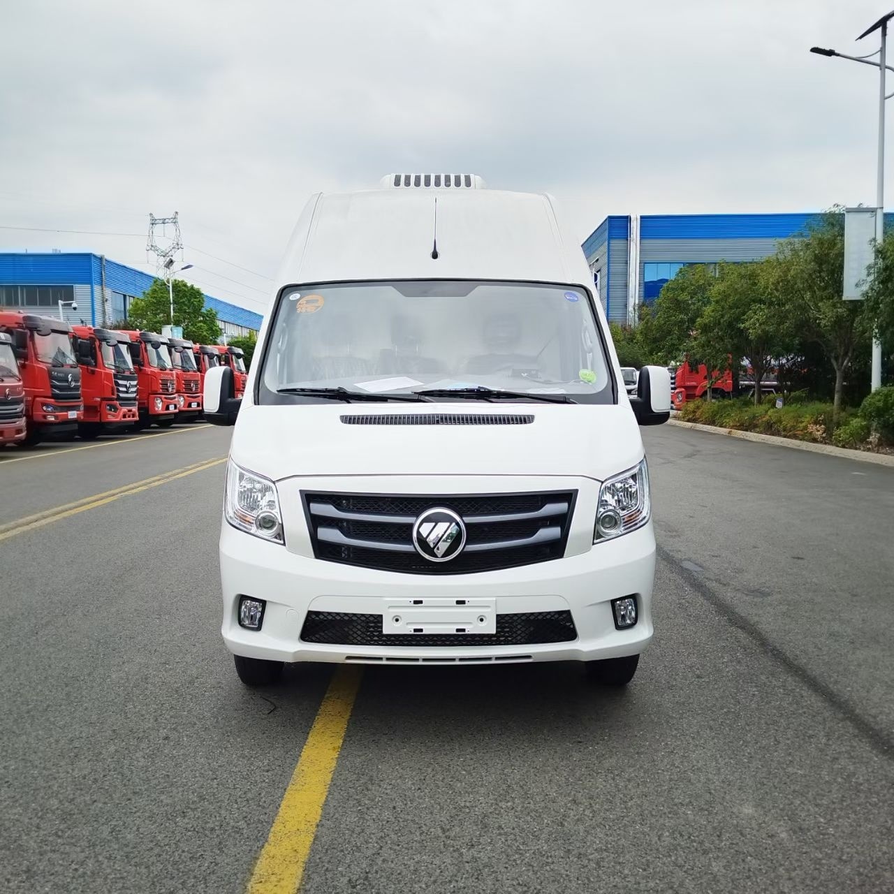Foton cold chain refrigerated truck, ice cream mobile truck