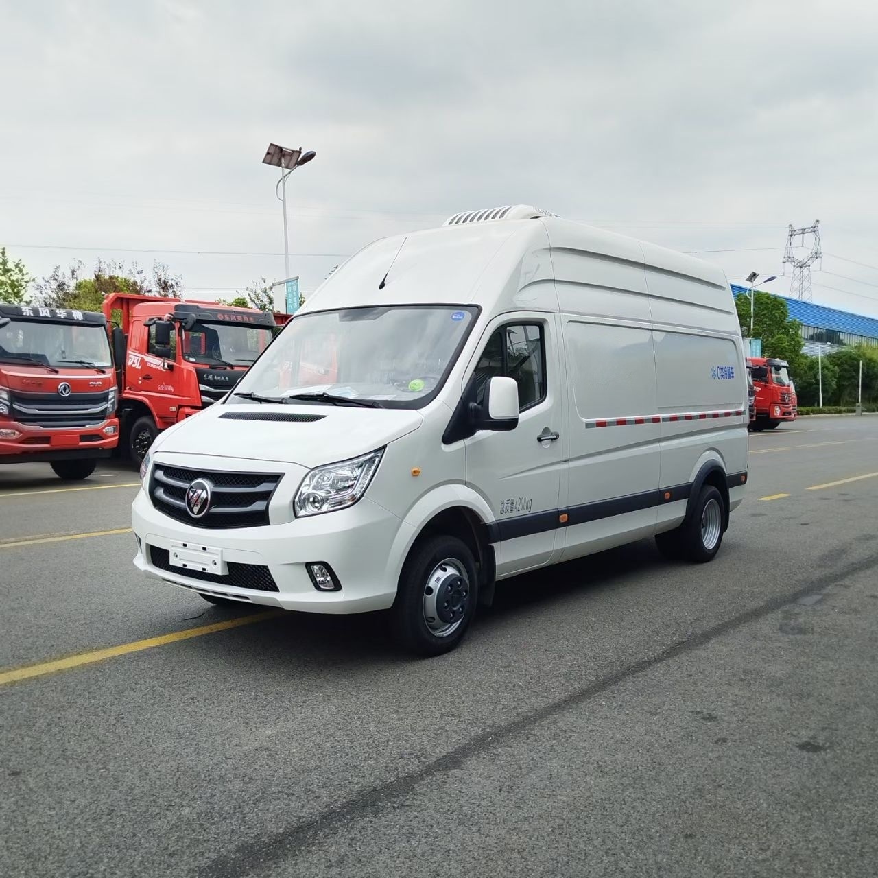Foton cold chain refrigerated truck, ice cream mobile truck