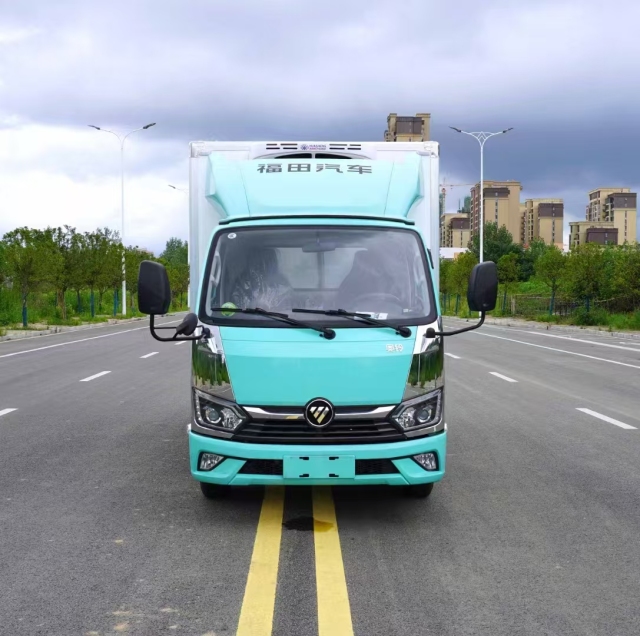 Foton Aoling M Card Blue Plate Special Cold Chain Refrigerated Truck