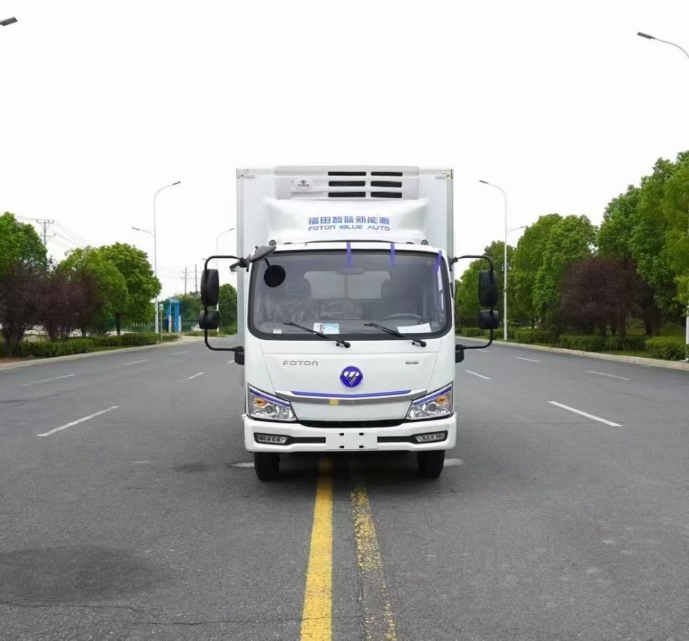 Foton Aumark  4.2m Pure Electric Blue-Plate Refrigerated Truck