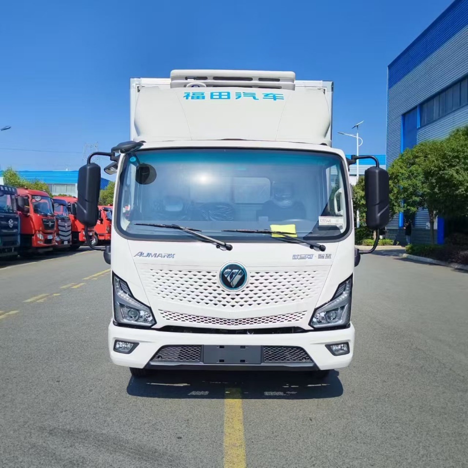 Foton Aumark  4.2m Pure Electric Blue-Plate Refrigerated Truck