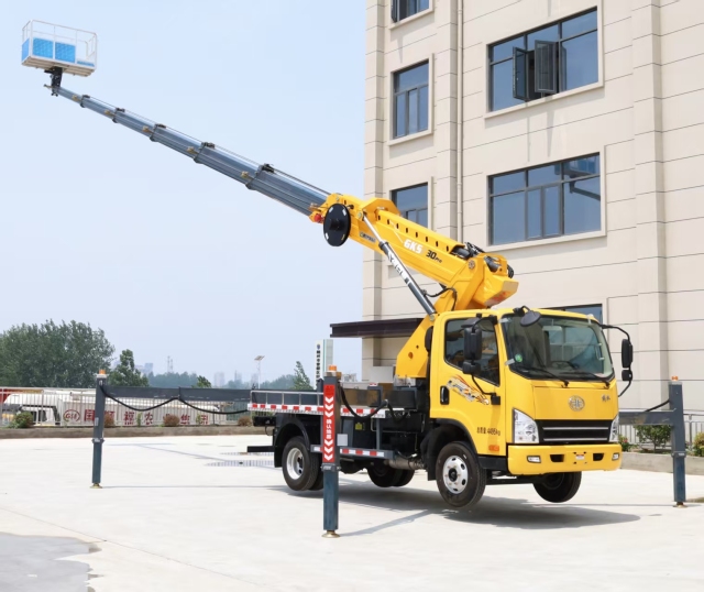 High altitude operation truck