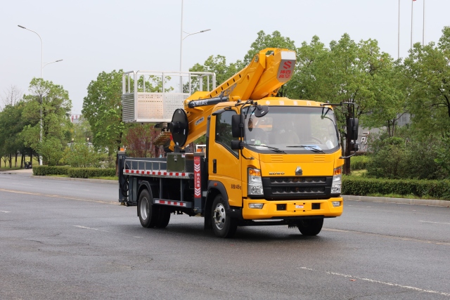 High-altitude work vehicle