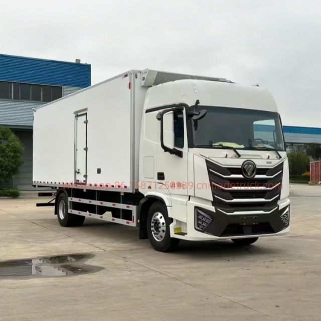 7.8m Refrigerated Truck - Foton Auman GTL with Cummins 350HP Engine & Automatic Transmission