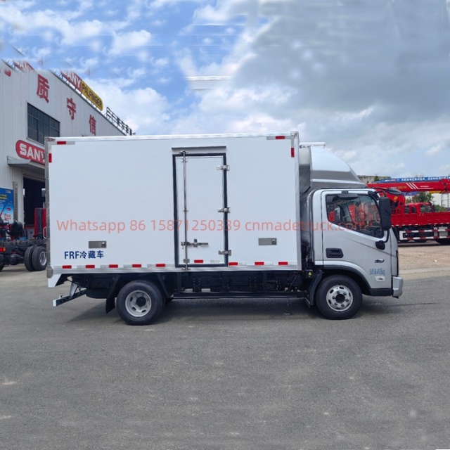 Aumark New Energy 120.27 kWh Single-battery Pack Pure Electric Refrigerated Truck Max Speed: 90 km/h