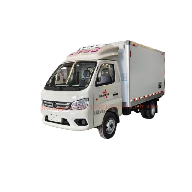 FOTON Xiangling M1 Endeavor Edition Refrigerated Truck engine horsepower122hp maximum speed110Km/h