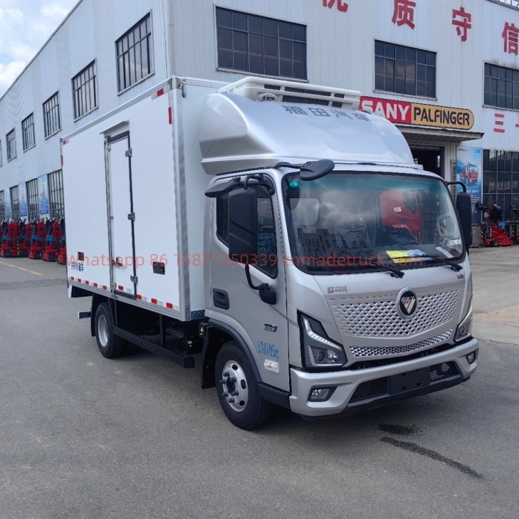 Aumark New Energy 120.27 kWh Single-battery Pack Pure Electric Refrigerated Truck Max Speed: 90 km/h