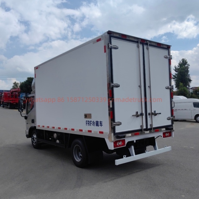 Aumark New Energy 120.27 kWh Single-battery Pack Pure Electric Refrigerated Truck Max Speed: 90 km/h