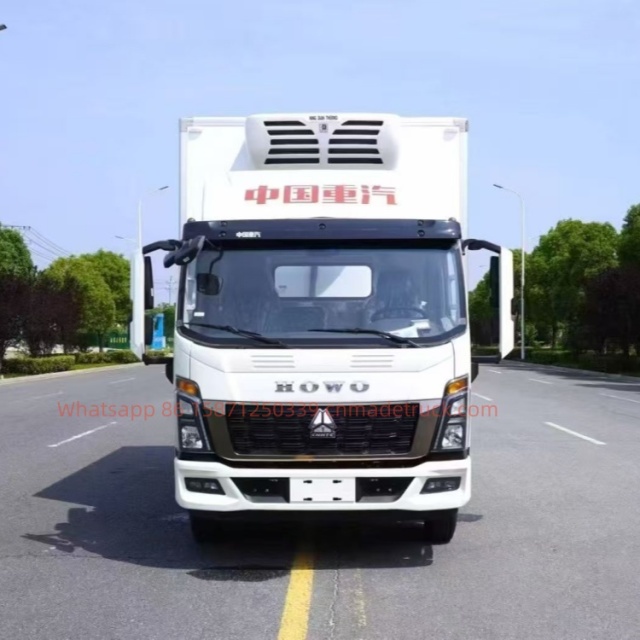 SINOTRUK Captain T5 Refrigerated Truck   wheelbase3360mm    payload1155kg  tire specification750R16LT 12PR 