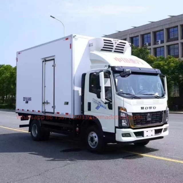 SINOTRUK Captain T5 Refrigerated Truck   wheelbase3360mm    payload1155kg  tire specification750R16LT 12PR 