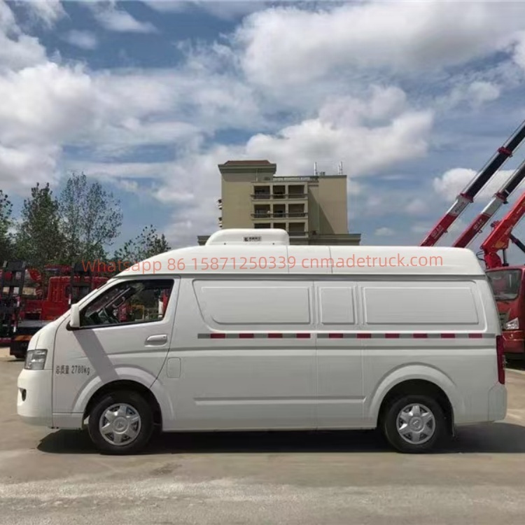 FOTON G7 Van-type Refrigerated Vehicle payload544kg  maximum speed100kg  engine horsepower127hp