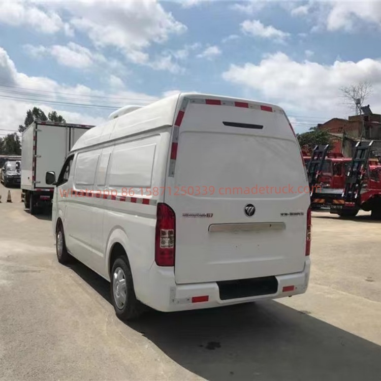 FOTON G7 Van-type Refrigerated Vehicle payload544kg  maximum speed100kg  engine horsepower127hp