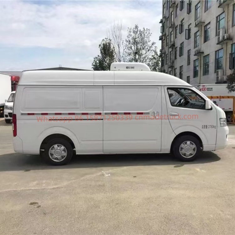 FOTON G7 Van-type Refrigerated Vehicle payload544kg  maximum speed100kg  engine horsepower127hp
