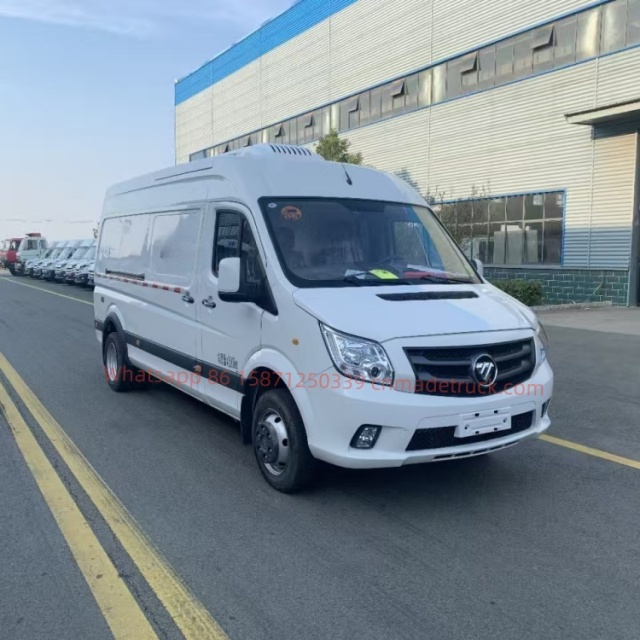 3.1m FOTON TOANO Long-wheelbase Mid-roof Van-type Refrigerated Vehicle maximum speed135Km/h