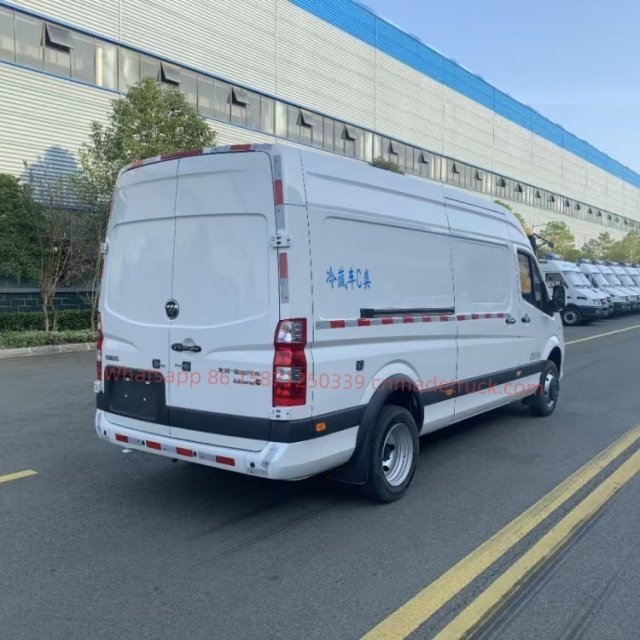 3.1m FOTON TOANO Long-wheelbase Mid-roof Van-type Refrigerated Vehicle maximum speed135Km/h