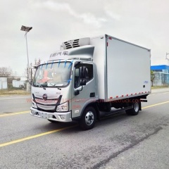 4.2m Class VI Foton Aumark S1 Refrigerated Truck, 158hp Max Speed: 105 km/h Payload Capacity: 1100 kg