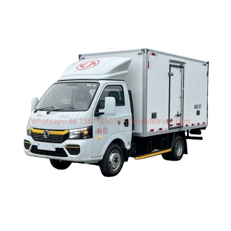 DFL Tuyu T5 4×2 Diesel Cold Chain Refrigerated Truck, maximum speed limit 110km/h, wheelbase 2280mm