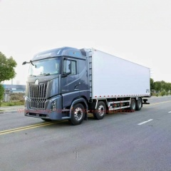 9.6米欧曼银河7-620马力8*4冷链冷藏车 最大限速89km/h