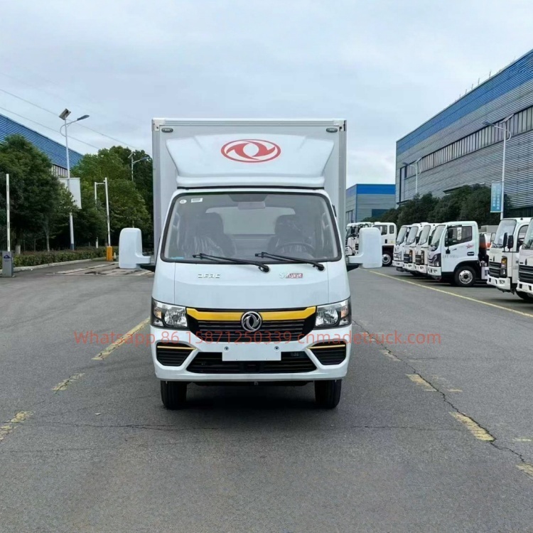 DFL Tuyu T5 4×2 Diesel Cold Chain Refrigerated Truck, maximum speed limit 110km/h, wheelbase 2280mm
