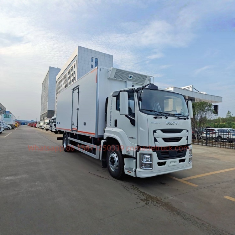 Isuzu 98HP Cold Chain Refrigerated Truck Mobile ice cream truck