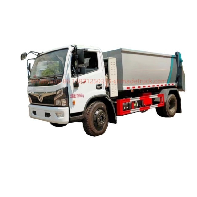 东风混动8000升餐厨垃圾车发动机云内150马力3970mm轴距