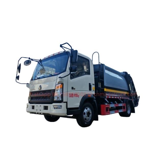 重汽豪沃压缩垃圾车发动机潍柴150马力3280mm轴距