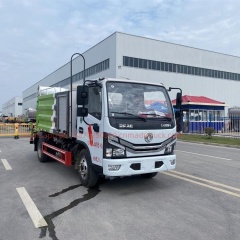 东风多利卡5000升雾炮喷洒卡车全柴115马力2300升排量