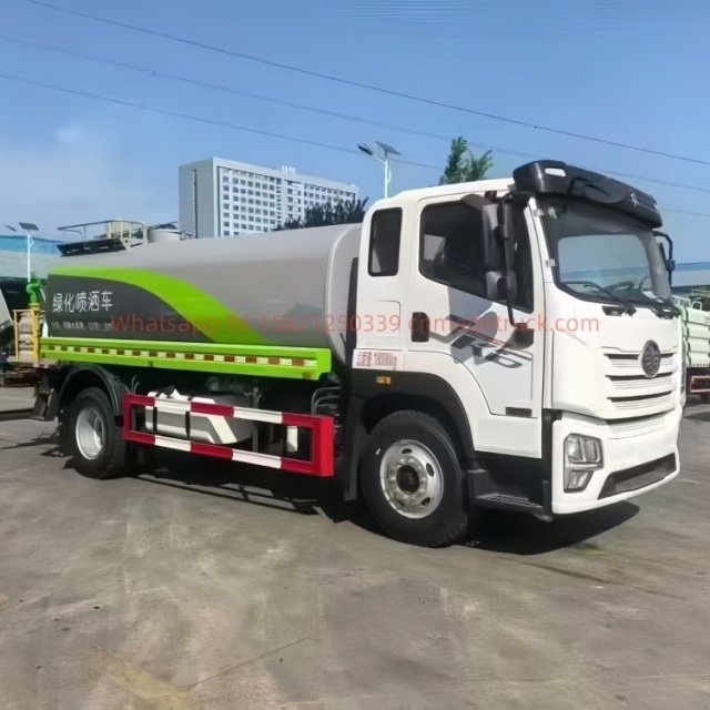 解放JK6单桥15000升雾炮洒水卡车大柴240马力发动机排量5170升