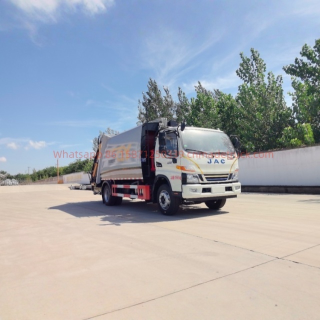 江淮HV6混动压缩垃圾车云内160马力