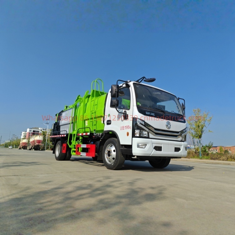 DFL  Duolika 10000-liter kitchen waste truck, Yuchai 200 horsepower engine, 3800mm wheelbase