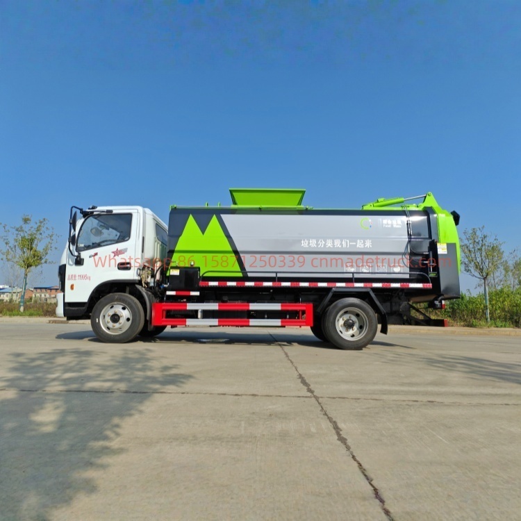 DFL  Duolika 10000-liter kitchen waste truck, Yuchai 200 horsepower engine, 3800mm wheelbase