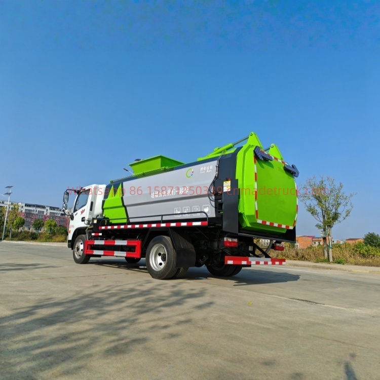 DFL  Duolika 10000-liter kitchen waste truck, Yuchai 200 horsepower engine, 3800mm wheelbase