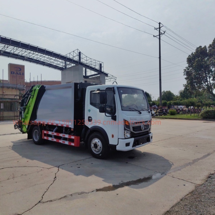 DFL  Duolika 6000-liter Compression Garbage Truck, Quanchai 143 HP, Wheelbase 3308 mm