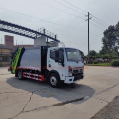 东风多利卡6000升压缩垃圾车全柴143马力轴距3308毫米