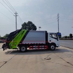 东风多利卡6000升压缩垃圾车全柴143马力轴距3308毫米