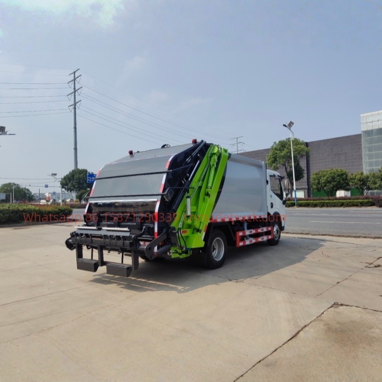 DFL  Duolika 6000-liter Compression Garbage Truck, Quanchai 143 HP, Wheelbase 3308 mm