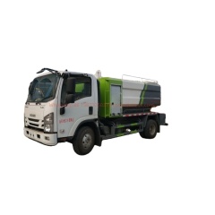 7000升五十铃清洗吸污卡车五十铃163马力发动机3000升排量