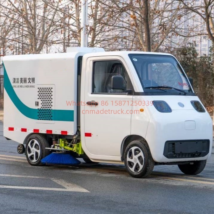 Little Genius Sweeper Truck, 2355mm Wheelbase, Pure Electric Version