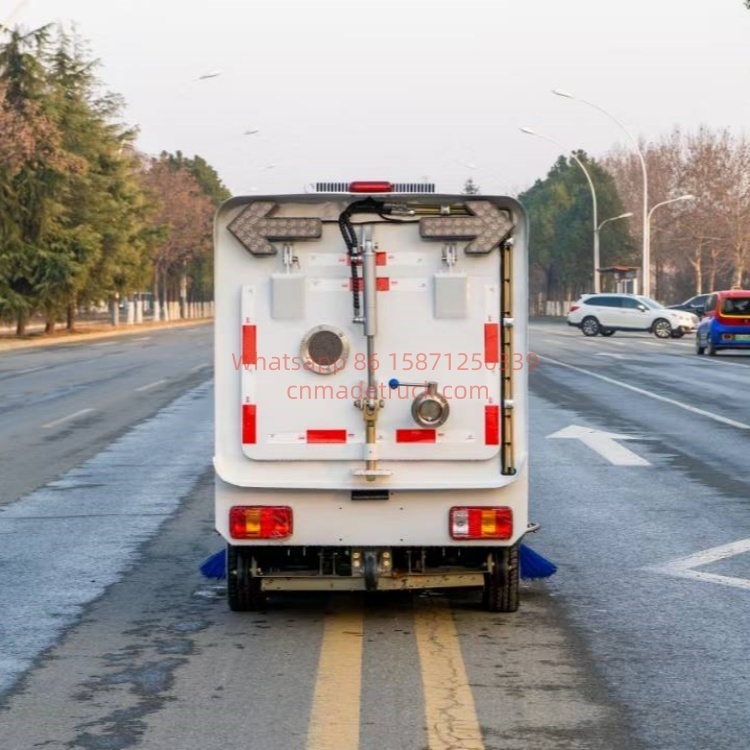 Little Genius Sweeper Truck, 2355mm Wheelbase, Pure Electric Version