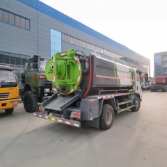 7000升五十铃清洗吸污卡车五十铃163马力发动机3000升排量