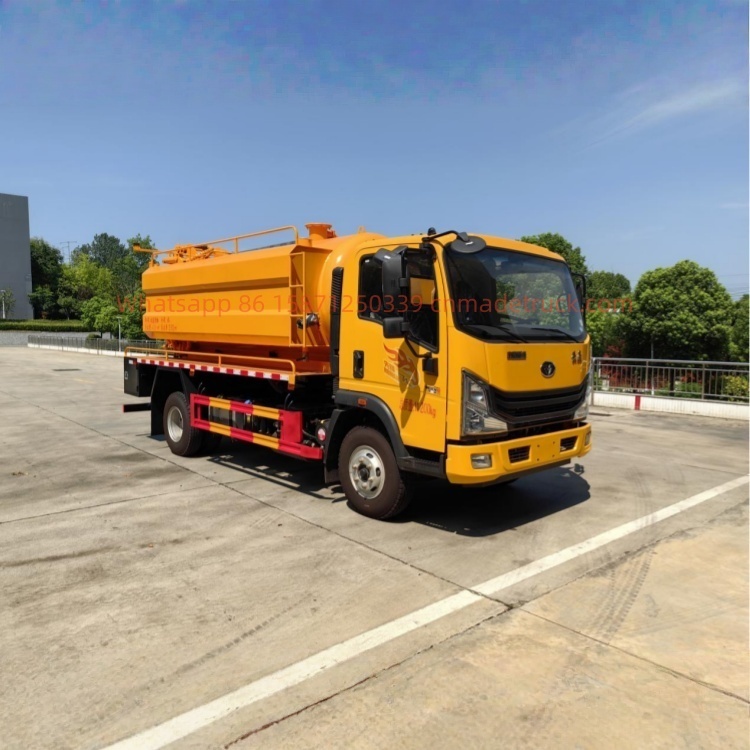 Sinotruk Homan 9000L sewage suction truck, Weichai 190 horsepower, 4088L displacement