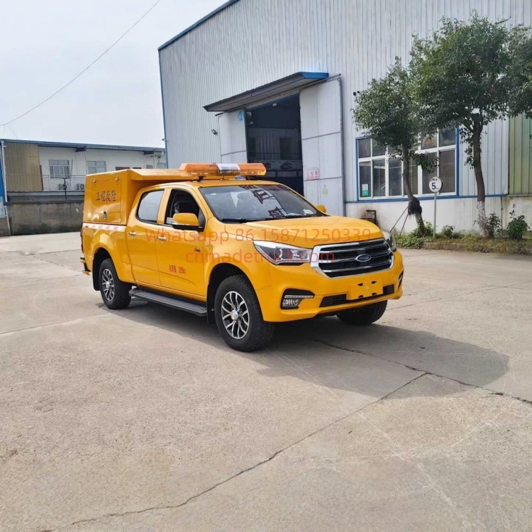 Isuzu Pickup Engineering Rescue Vehicle engineering rescue vehicle, emergency rescue vehicle, flood drainage rescue vehicle