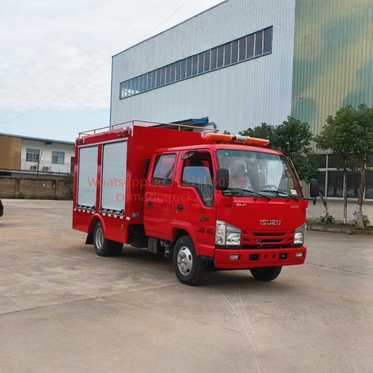 Blue Plate Isuzu Double Cab Rescue Vehicle Wheelbase 3360mm