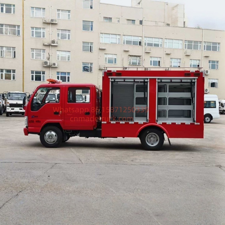 Blue Plate Isuzu Double Cab Rescue Vehicle Wheelbase 3360mm