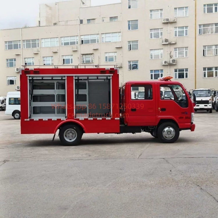 Blue Plate Isuzu Double Cab Rescue Vehicle Wheelbase 3360mm