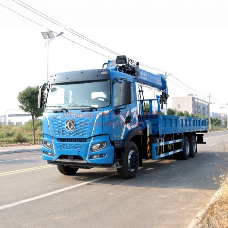 DFL Changxing X3 rear eight-wheel truck with Changxing crane, wheelbase of 5900 millimeters