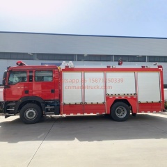 重汽汕德卡6吨消防车