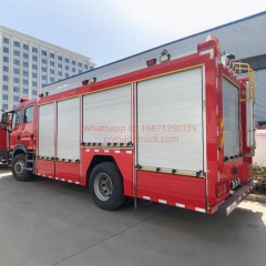 重汽汕德卡6吨消防车